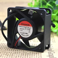 ADDA SUNON PMD2406PTB1-A 24 V 3.8 W 6 CM 6025 kogellagers asstroomventilator card case
