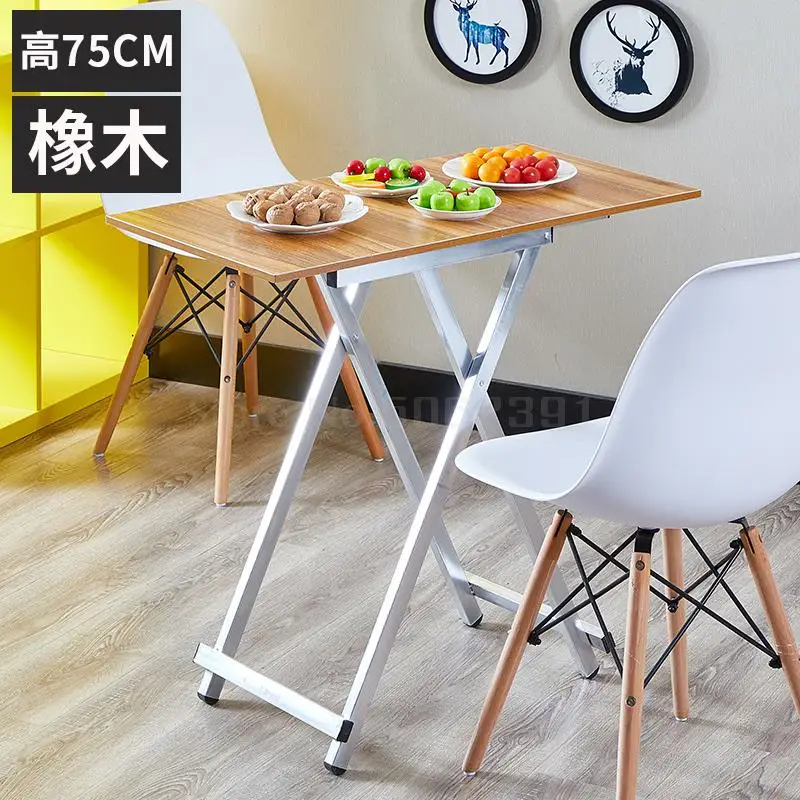 

Folding Table Household Dining Table Simple Dining Table Portable Outdoor Placing Table Rectangular Dormitory Folding Table