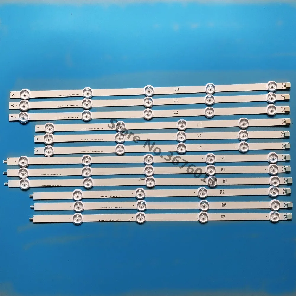 Новая часть 12 шт./компл. Светодиодная лента Идеальная замена для LG 47 дюймов LC470DU