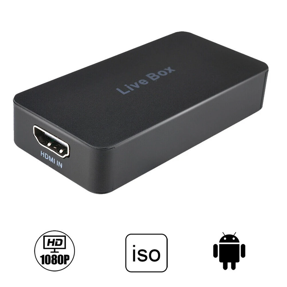 Ezcap270 HDMI карта захвата игры HD 1080P видео запись и потоковая передача для iOS Android системы