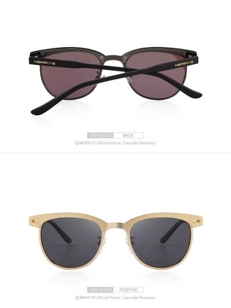 Веселый Дизайн Для мужчин/Для женщин поляризационные Солнцезащитные очки для женщин УФ-защитой s'8116