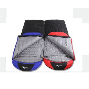 

Duck Down Envelope Type Sleeping Bag Outdoor Camping Travel Hiking Spring Autumn Sleeping Bag Duck Down Content 1000g