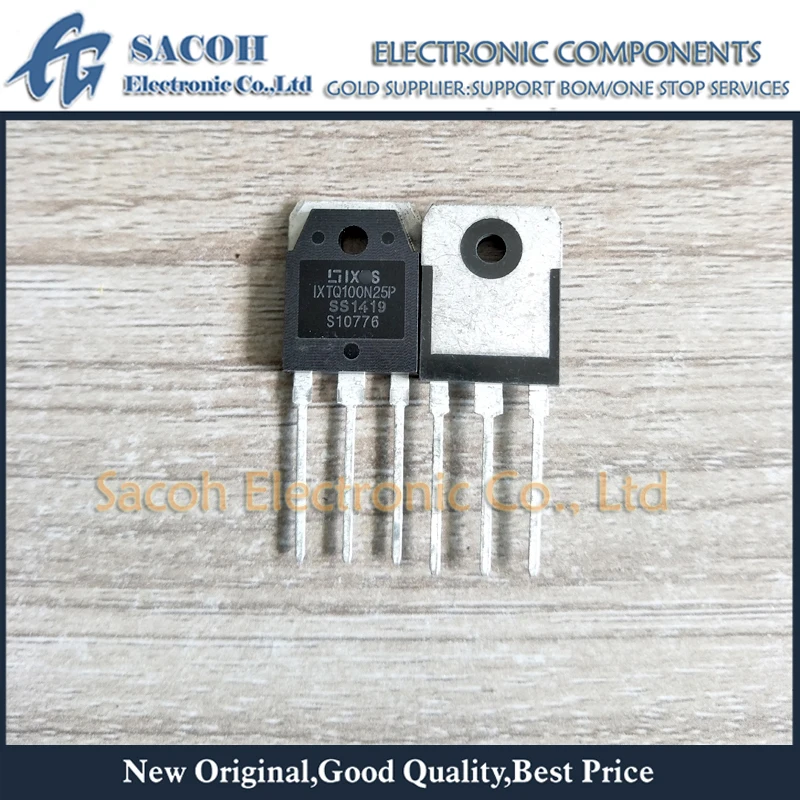 

Free Shipping 10Pcs IXTQ100N25P IXTQ102N15T IXTQ102N20T TO-3P 100A 250V N-ch Power MOSFET