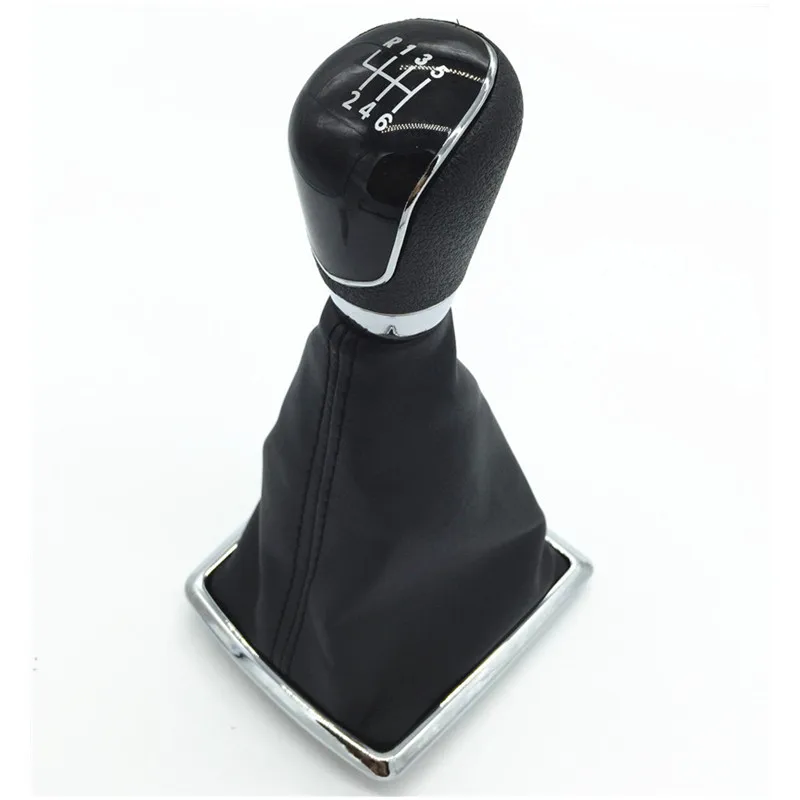 

5/6 Speed Car Styling Gear Shift Knob Lever Stick Gaiter Boot Collar Cover For Ford Focus 2005 2006 2007 2008 2010 2011 2012