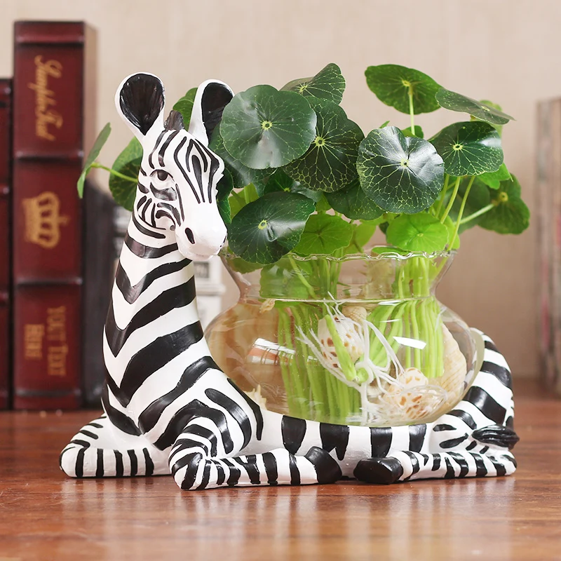 Buy Modern Clear Glass Vase Personality Hydroponic