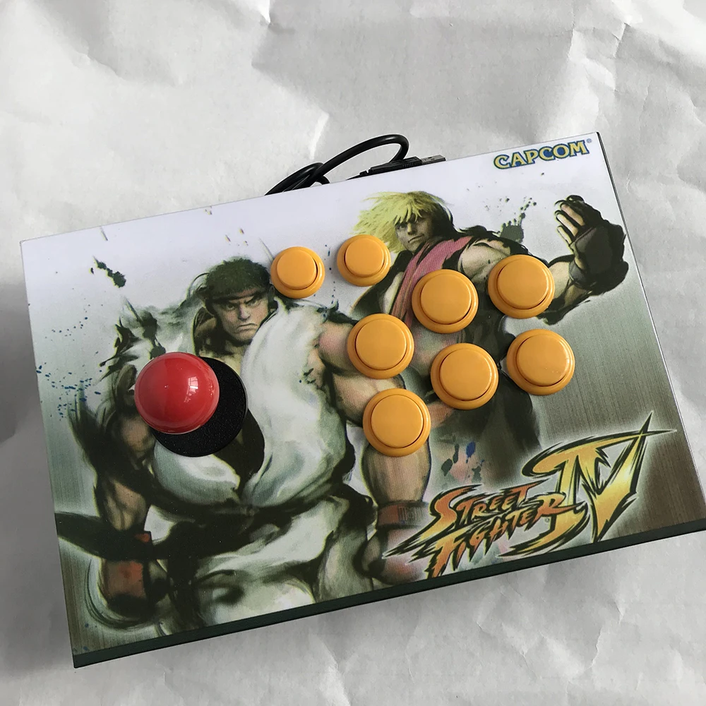 

arcade joystick 8 buttons street fighters pc controller computer game Joystick Consoles