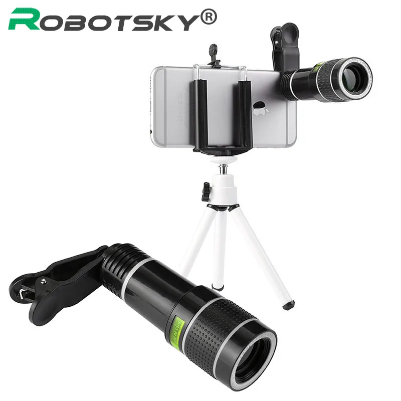 

20x Universal Telephoto Telescope Mobile Phone Lense Camera Lens and Clip For iPhone X 7 8 plus Samsung Xiaomi Huawei Smartphone