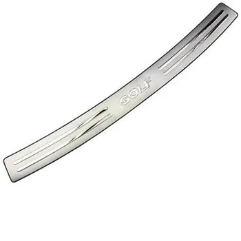 

stainless steel Rear Bumper Protector Sill for Volkswagen Golf 7 MK7 2013 2014 2015 2016 2017 2018 Car styling