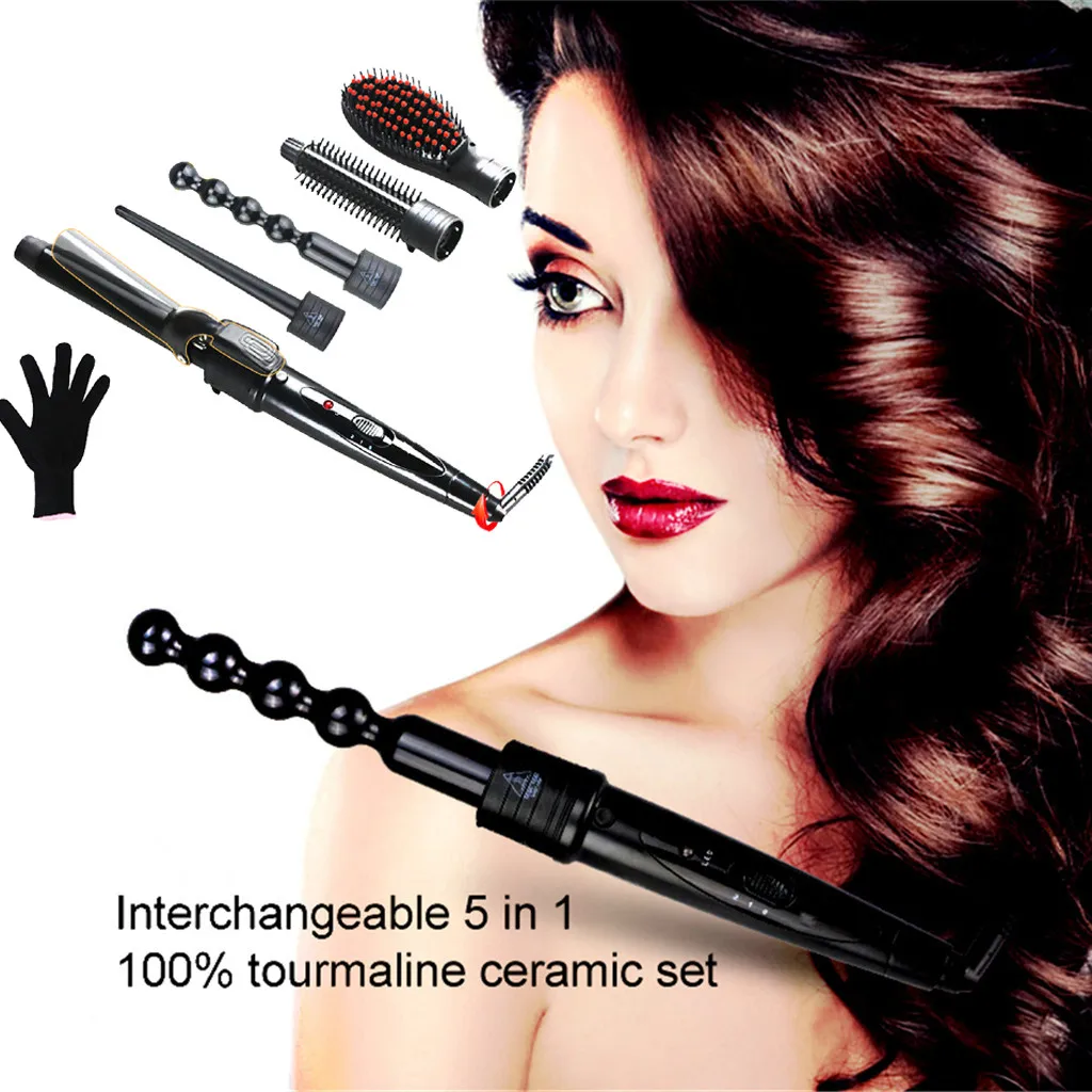 

DODO Electric 5 in 1 Dual Use Ceramic Curling Iron Curler Hair Ultrasonic Skin Scrubber Massager Wholesale And Drop Shipping