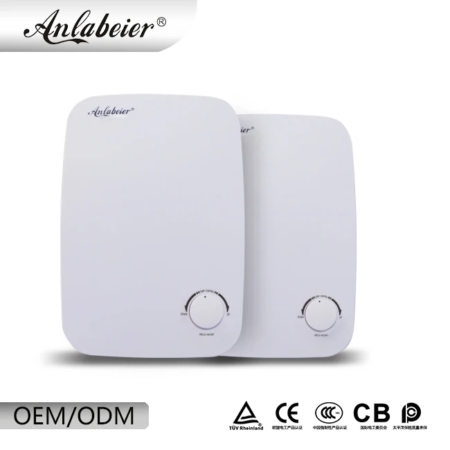 

Digital Display Mini Bathroom Instant Electric Tankless Water Heater For Hot Shower With Fully Variable Knob Control