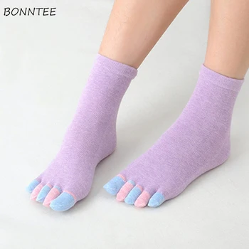 

Socks Women High Elasticity Solid Trendy Students All-match All-match Casual Womens Soft Harajuku Deodorant Female Cotton 2020