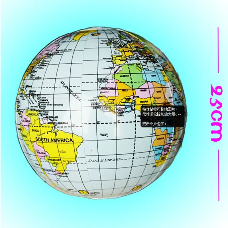 Надувной Глобус пляжный шар карта мира раннее образовательное обучение инструмент надувная игрушка мяч Дети Обучение игры веселье TD0065