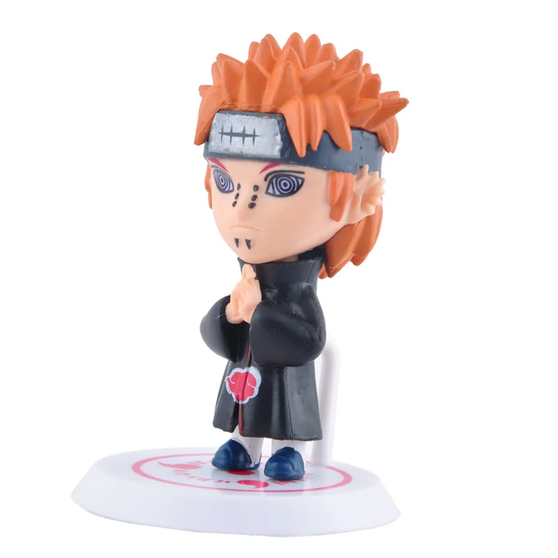 

11pcs/lot PVC Naruto action figure set New Naruto Figures Model Sasuke Kakashi Sakura Gaara Itachi Madara Killer Bee Model Doll