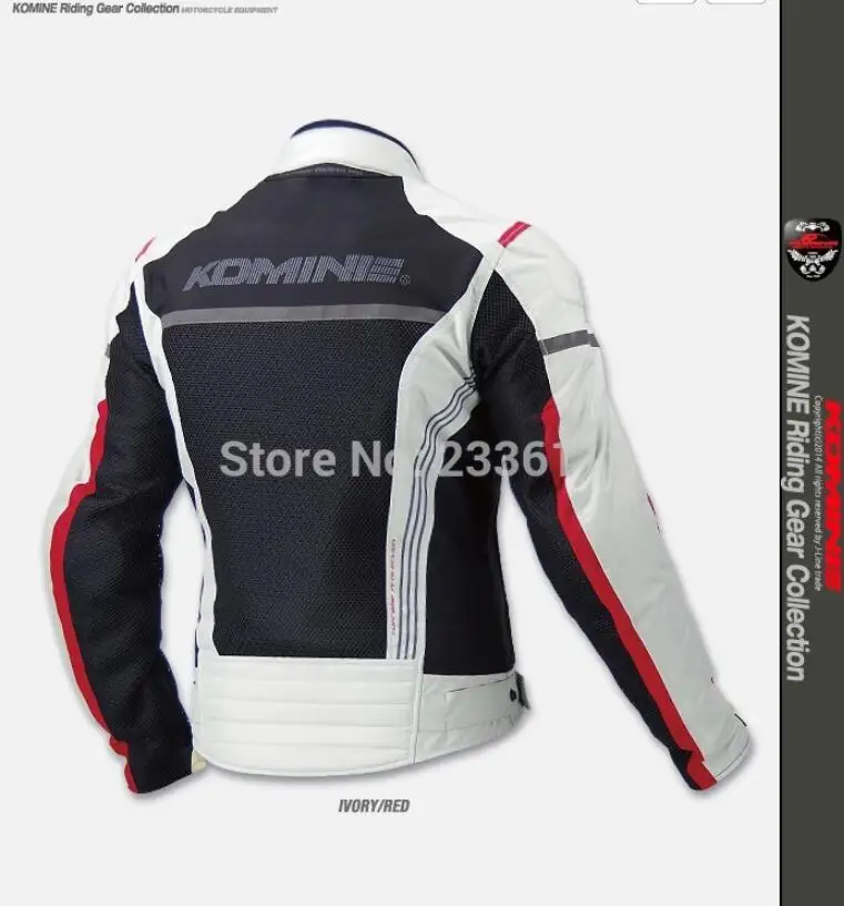 New free shipping KOMINE JK-069 high quality mesh fabric sportswear motorcycle supporting protective clothing 20