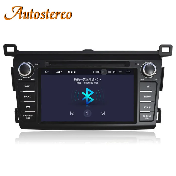 Sale Autostereo Android 9.0 RAM Car GPS Navigation For Toyota RAV4 2013 2014 2015 Auto multimedia Radio tape recorder Car DVD player 3