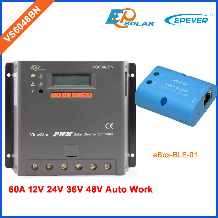 

Bluetooth function BLE BOX PWM Solar EPEVER controller VS6048BN eBOX-BLE-01 60A 60amp high quality fast delivery
