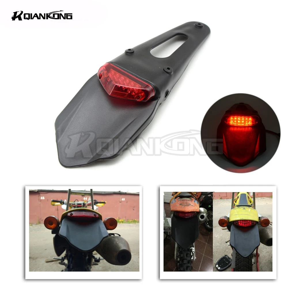 For KTM CR EXC WRF 250 400 426 450 Motorcycle tail light Motorcycle bike rear fender tail light of the LEDs stop