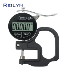 Воды-доказательство цифровой по Цельсию индикатор 0,5 дюймов ЖК-дисплей дисплей 0,001 мм Наберите Индикатор стрелочный индикатор цифровой датчик кожа тонкий тарелка