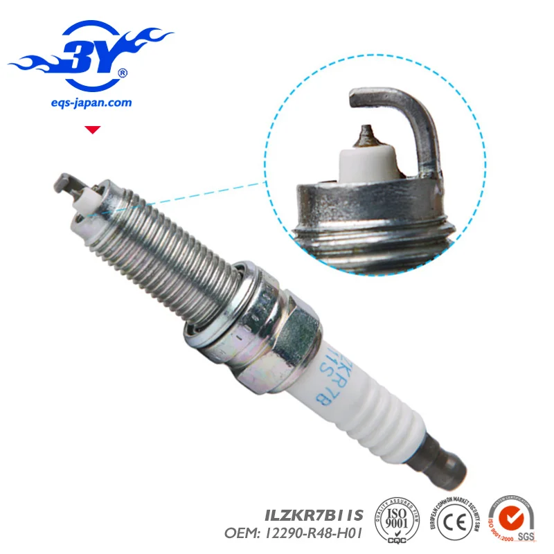 4 шт./лот. ILZKR7B 11S 12290 R48 H01 иридиевая Свеча зажигания 11 S для Honda Accord Acura MDX TL TSX 5787|Свечи