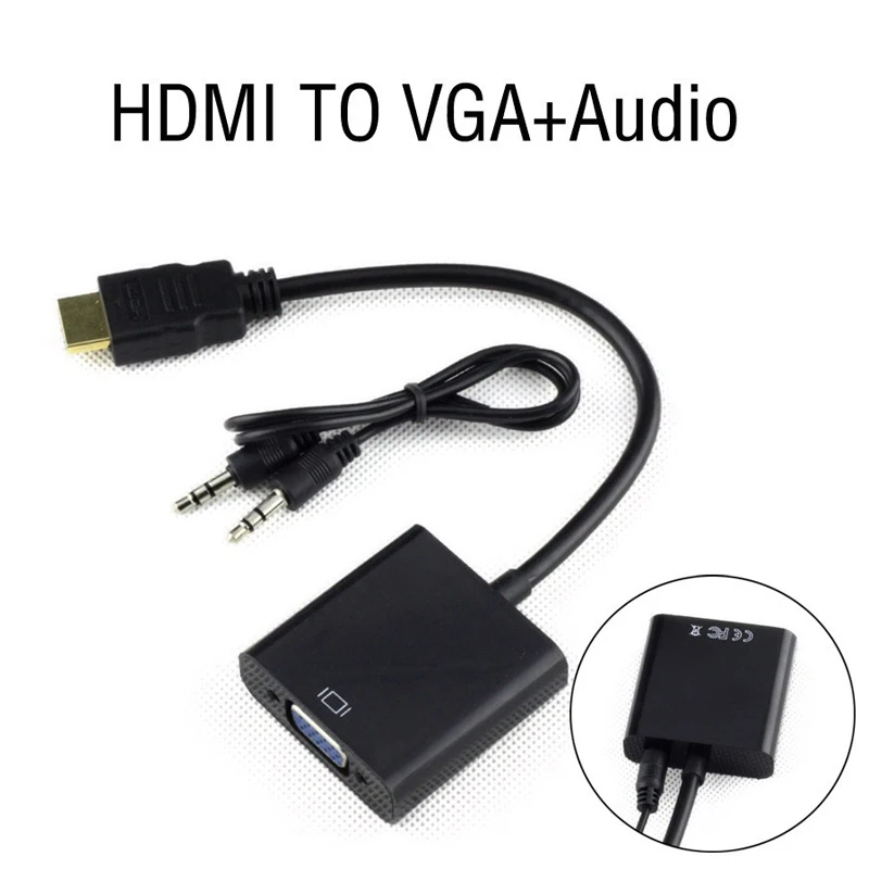 

Hdmi to vga with audio cable hdmi to vga switch cable hdmi to vga 1080P