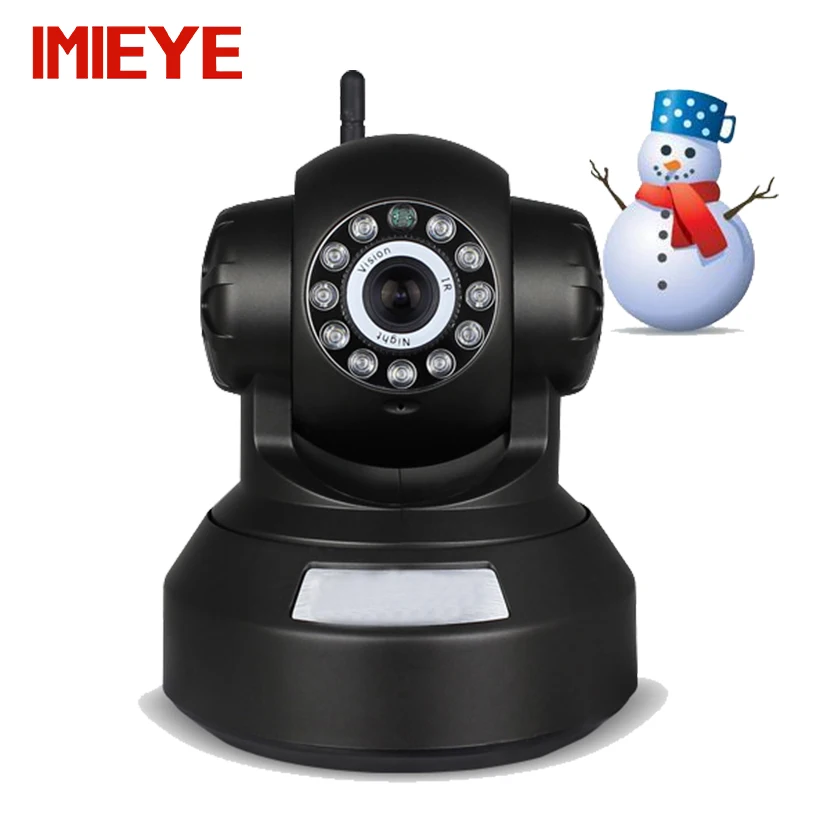 IMIEYE HD 720p wifi wireless IP camera support 64G SD PTZ cctv security P2P onvif ip kamepa ONVIF alarm motion detection webcam