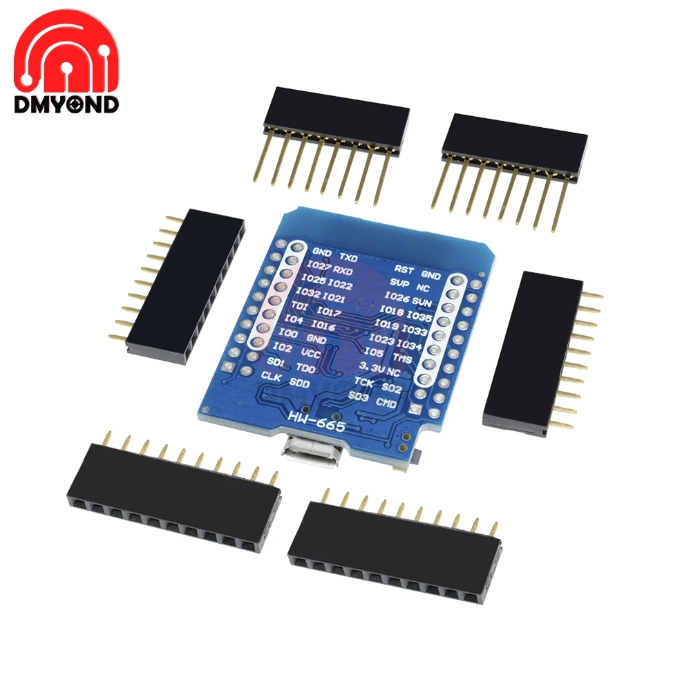 Макетная плата для Wemos Mini D1 ESP8266 ESP 32S ESP32 WIFI Bluetooth CP2104 модуль с контактами Arduino