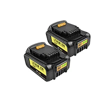 Bonacell Замена Батарея для Dewalt 4000 мА/ч, 6000 мА/ч, 20V для DCB200 DCB181 DCB182 DCB204-2 DCB201 DCB201-2 - Цвет: 4000mAh 2pcs