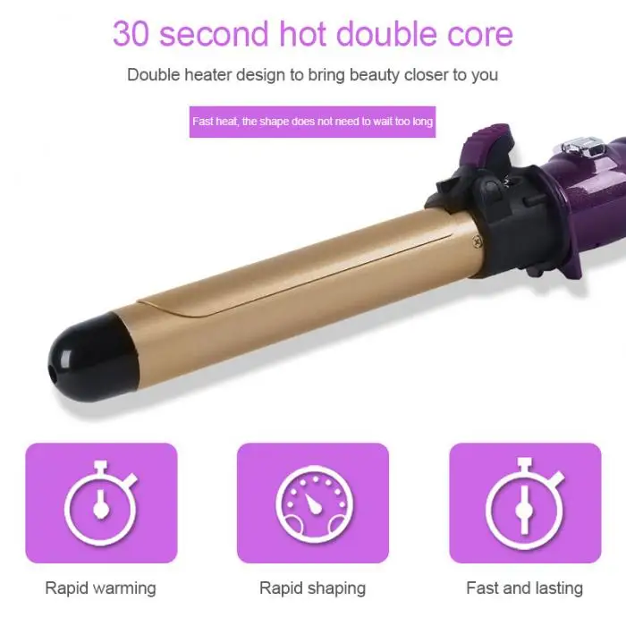 Dropshipping automático rotativo modelador de cabelo elétrico