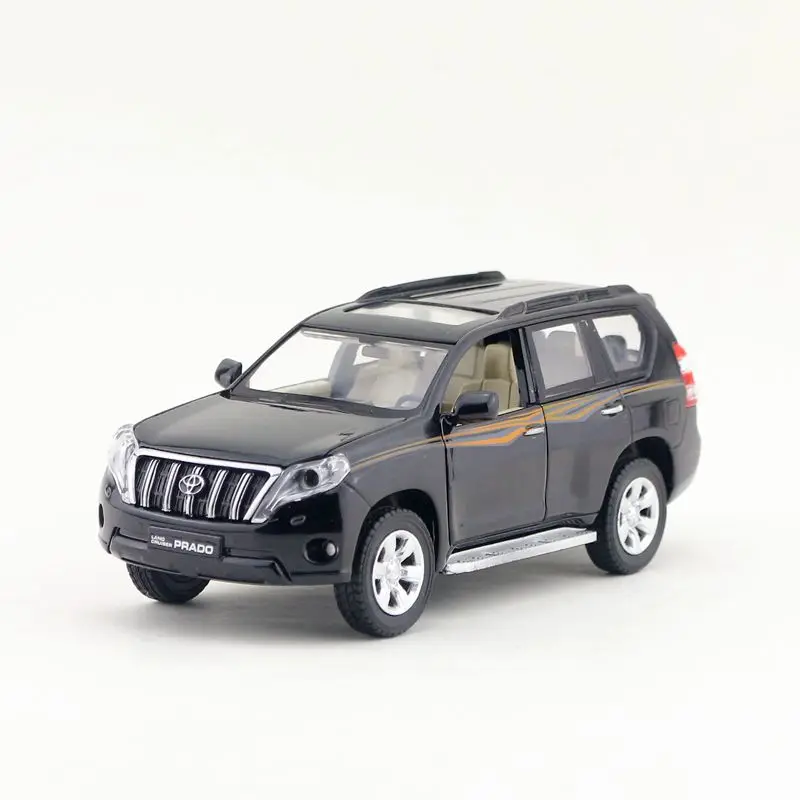 1:32 весы/литая модель игрушки/Toyota Land Cruiser Prado SUV/звук и светильник/оттягивающая обучающая Коллекция/для детей/подарок