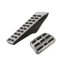 Stainless Steel Pedal Pad Cover for Kia Sorento KX5 K5 Sportage QL for Hyundai Sonata i40 Tucson Santa Fe 2016+ MT AT