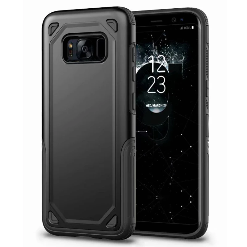 

NUOCDE Shockproof Case For Samsung Galaxy S9 S8 Plus Note 8 Hybrid Armor Full Cover For Samsung A6 A8 Plus 2018 J3 J5 J7 2017