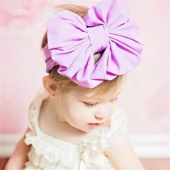 

Children Girl Super Chic Headband Big Bow Hair Accessories Baby Girl Head Band Photo Prop