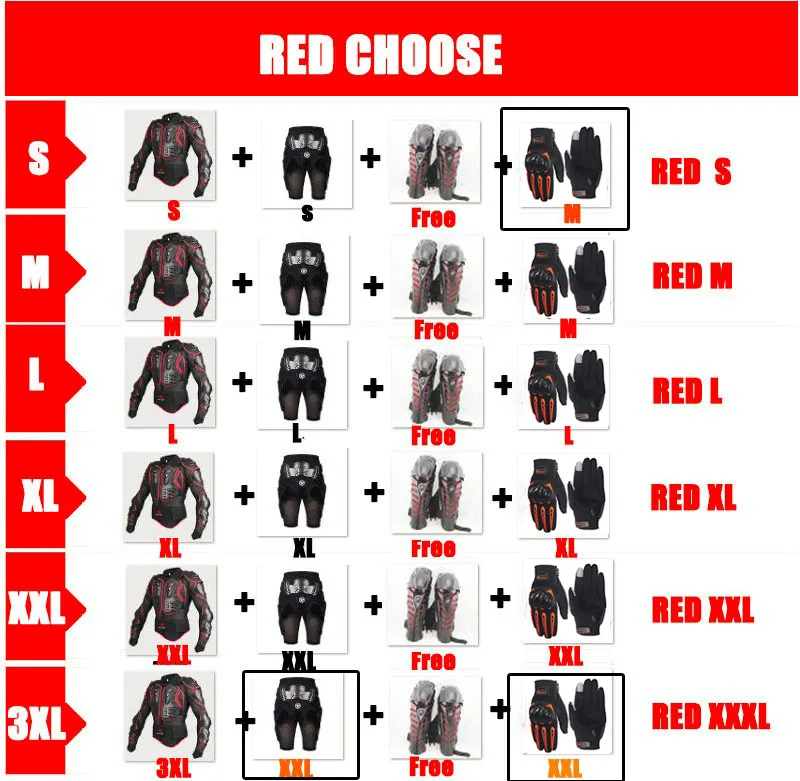 Один комплект 4в1 мотоциклетная куртка/короткие штаны наколенники/защитные перчатки/броня для мотокросса костюм для мотокросса одежда мото перчатки