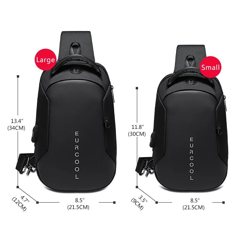 متعددة الوظائف Crossbody أكياس الرجال USB شحن الصدر حزمة قصيرة رحلة رسل حقيبة صدر للرجال المياه طارد حقيبة كتف الذكور n1825 متعددة الوظائف Crossbody أكياس الرجال USB شحن الصدر حزمة قصيرة رحلة رسل حقيبة صدر للرجال المياه طارد حقيبة كتف الذكور n1825