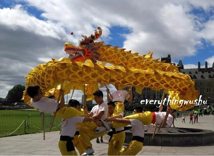 Танцевальное оборудование фиолетового дракона танцевальный костюм дракона для традиционного китайский фестивальный Драконий представление
