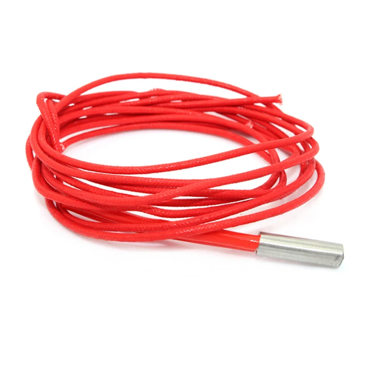 

Hot-selling 3D printer parts 6x20 single-head electric heating pipe heating tube heating rod 12V 40W 24V 40W