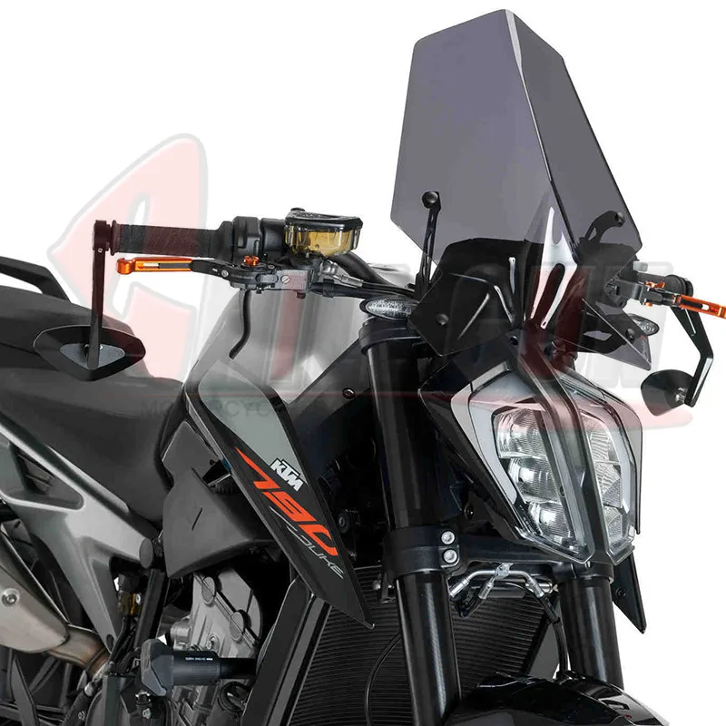 Подходит для KTM Duke 790 Duke790 18' DUKE-790 мотоцикл спортивный ветровое стекло ветровой Дефлектор козырек ветрового стекла Viser