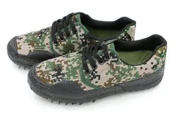 Camouflage Мужская модная повседневная обувь; Мужская камуфляжная обувь для тренировок; Мужская обувь для студентов в стиле милитари; обувь для страховки труда - Цвет: Camouflage