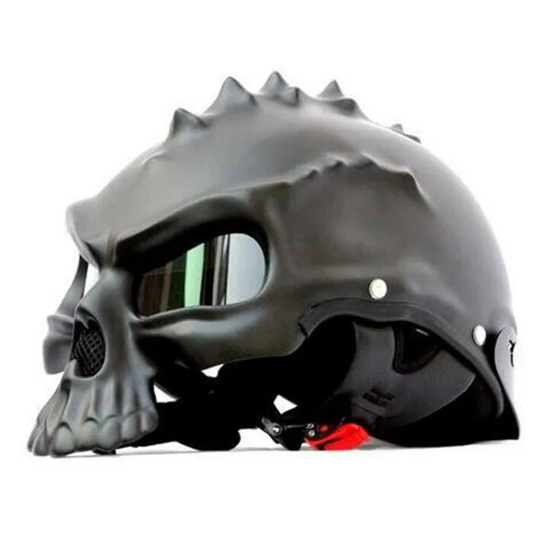 1 шт. и 11 цветов) DOT Approval Masei CG489 фирменный мотоциклетный шлем с черепом, мотоциклетный шлем, Capacetes Casco, Ретро шлем