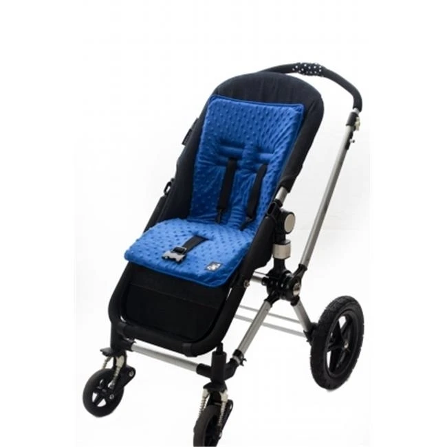 Baby-Beehaven 0 799599 272584 Cush 'n Go Memory Foam Stroller Cushion-MALIBLUE STRIPE