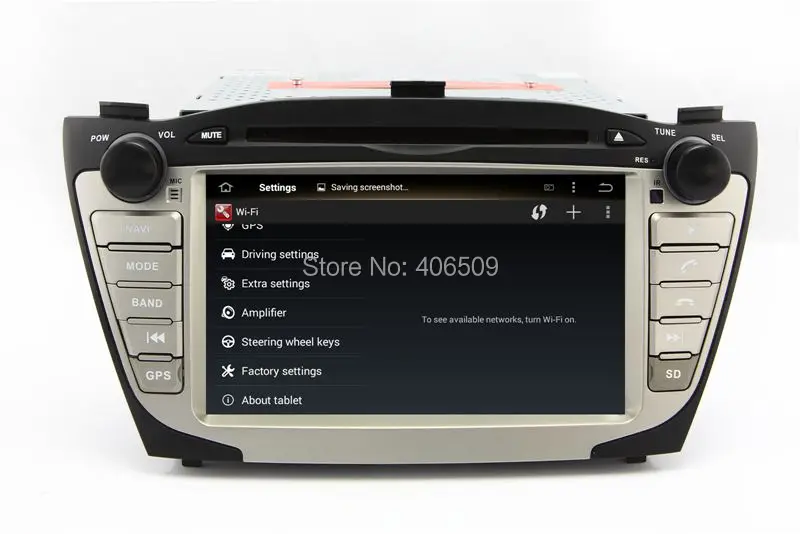 Best Android 7.1 In Dash Car DVD Player for Hyundai Tucson IX35 with GPS Navigation Bluetooth Radio USB SD AUX Audio WIFI 4Core+2G 7