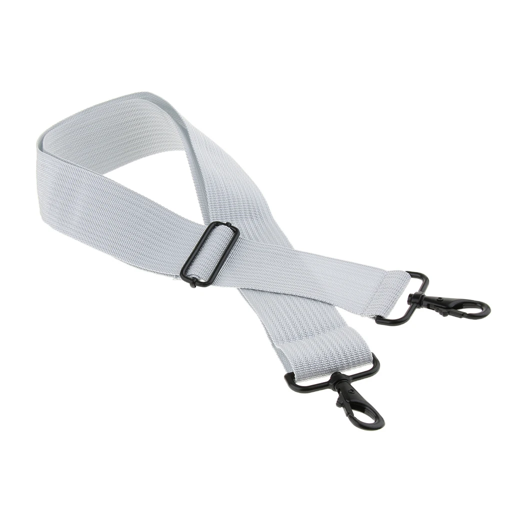 Tooyful Professional Polyester Marching Snare Drum Belt Strap White DIY Percussion Instrument Accessory