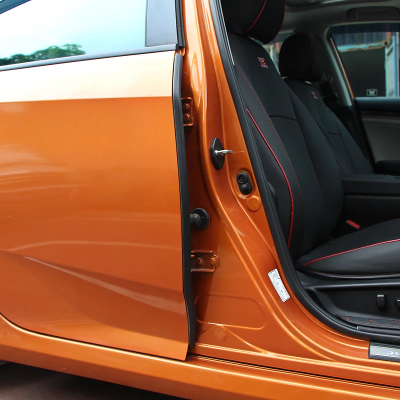 Автоматические уплотнения 1 шт. резиновая звукоизоляция Пылезащитная Автомобильная дверь Погодная полоса для 10го HONDA Civic аксессуары для модификации автомобиля