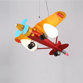 

Children's Room pendant light Fashion Aircraft Lighting Creative Atmosphere Men and Girls Room pendant Lamps Bedroom Lamp wl3165