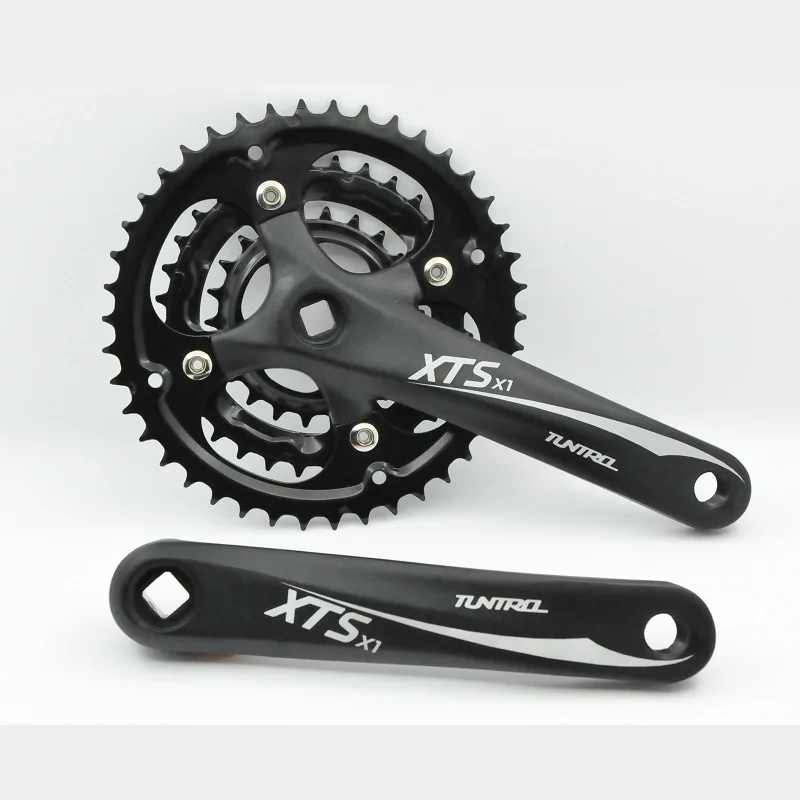 

Mountain bike 7/8/9-speed hollow chainring crankset bicycle gear distribution a hollow bottom bracke