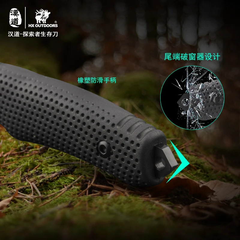 Охотничий нож D2 из стали для выживания на открытом воздухе прямые походные ножи с