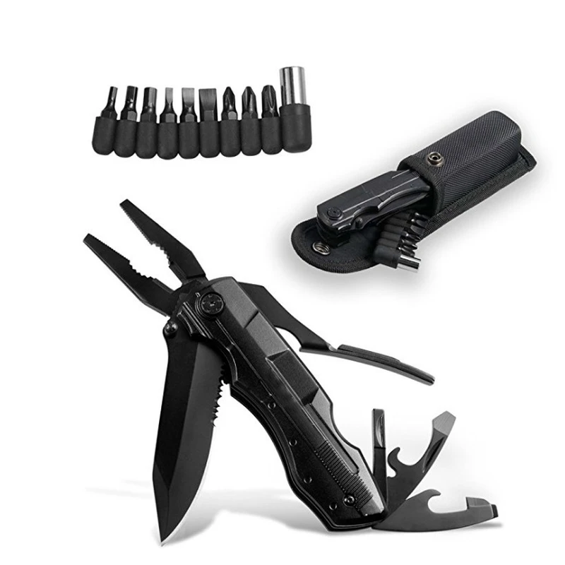 

Folding Knife Pliers Multitool Multifunctional Tool Multitul Knife Alicate Multifunctional Folding Plier Opener Knife Tool