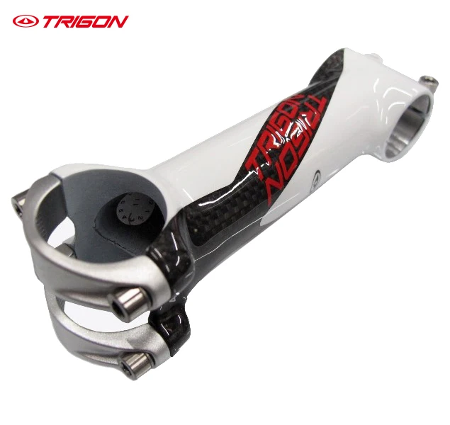 Cheap Trigon HSA02 ultra-light carbon stem  mountain bike bicycle stem with titanium bolts 31.8mm