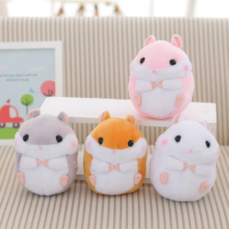 

20cm Lovely Plush Hamster Toys For Kids Cute Stuffed Guinea Pig Couples Toys Children's Day Gift Kids Doll Girls' Gift