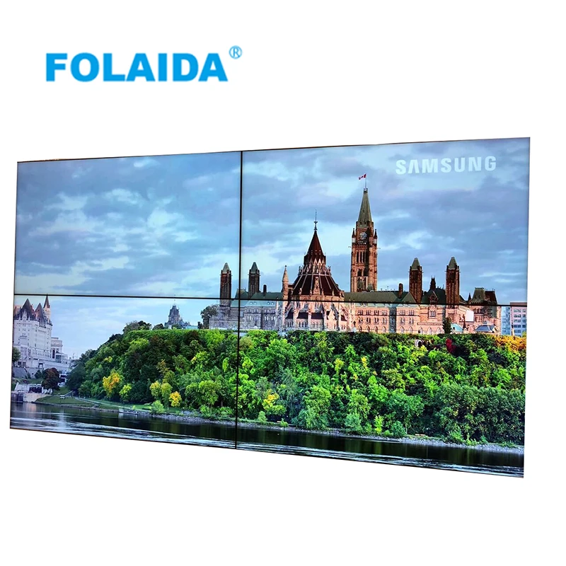 

Folaida 49 1.8mm inch DID LCD video Wall/ Big size 700cd/m2 video wall display , LCD monitor,LCD TV wall